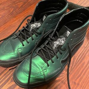 Harry Potter Morsmordre Dark Mark Sk8-Hi High Top Vans Sneakers